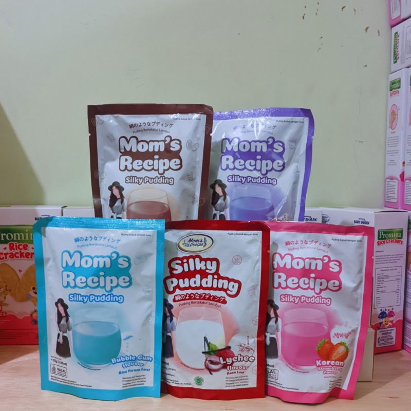 

MOM'S RECIPE SILKY PUDDING 110g pouch