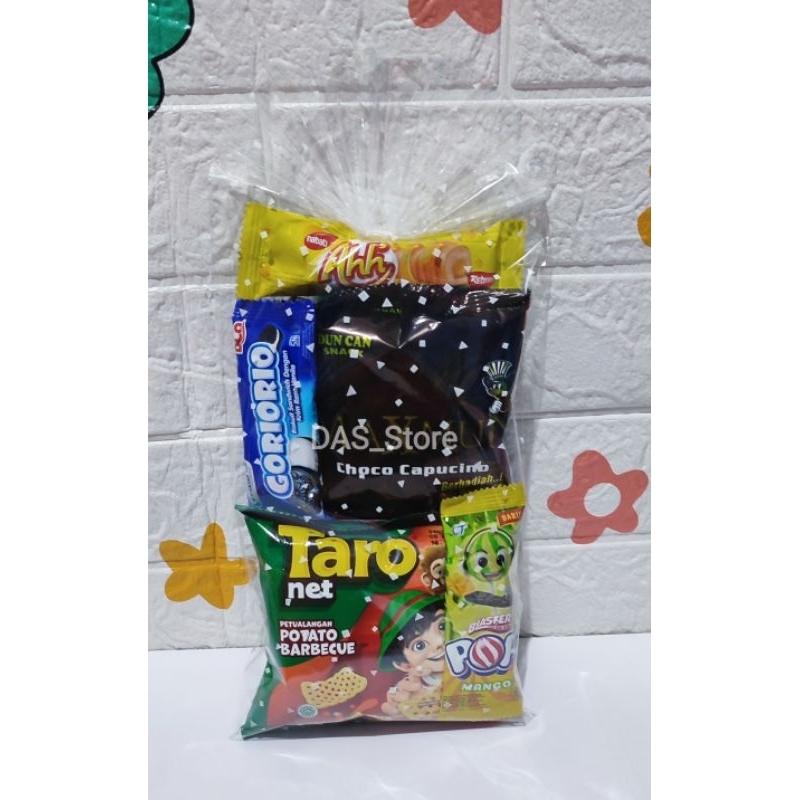 

PAKET SNACK ULANG TAHUN/GOODIE BAG/HAMPERS ANAK MURAH