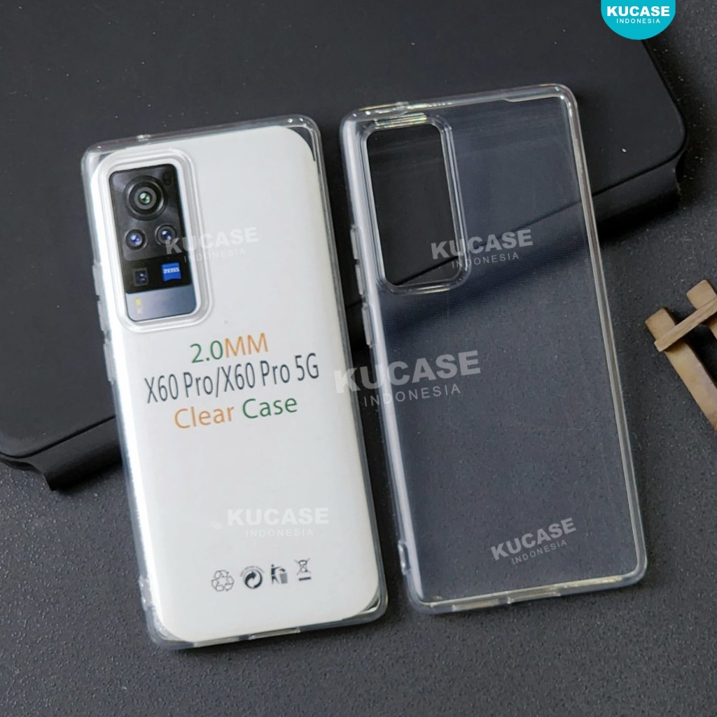 Vivo X60 Pro CLEAR CASE 2.0mm Softcase Bening Transparan Case Vivo X60 Pro