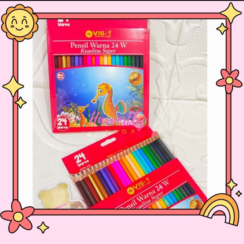 

PENSIL WARNA VIS-1 / PENSIL WARNA TERANG /PENSIL WARNA BAGUS