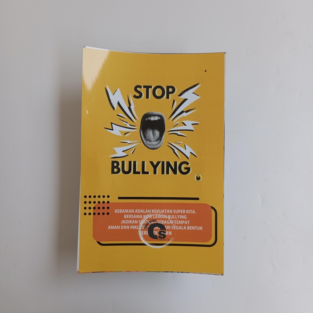 

Stiker Stop Bullying - Stiker Perundungan Sekolah - Stiker Vinyl
