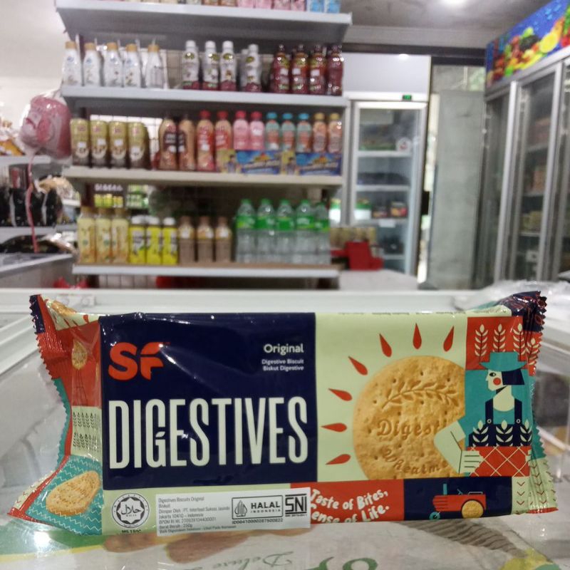 Biskuit Digestives Original berat bersih 250gr