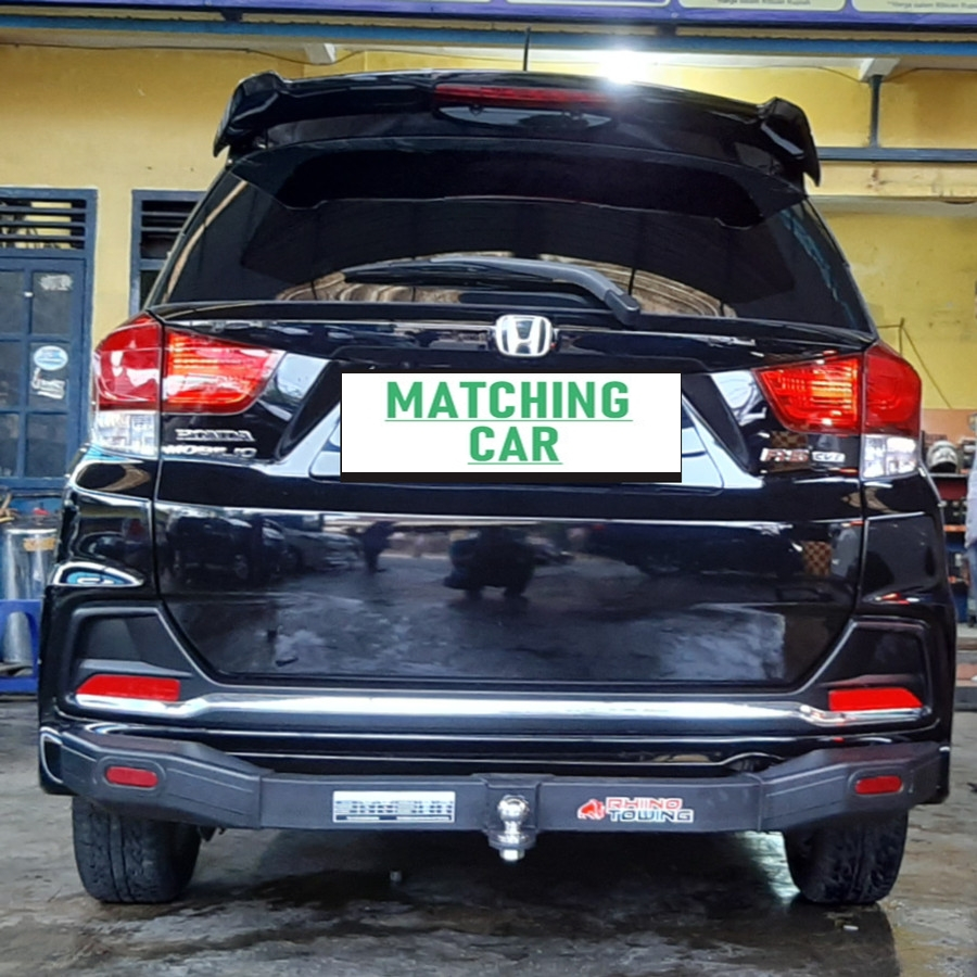 Tanduk belakang Towing Bar Bumper Honda Mobilio BRV Rhino Guard Besi