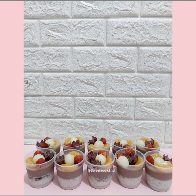 

Hampers pudding cup / hampers pudding buah / pudding hias buah / pudding ulang tahun / pudding cup ultah / pudding cup hias buah / hampers ulang tahun