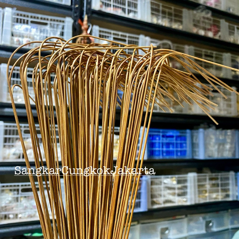 Jeruji Ruji Bambu Sangkar Cungkok Pleci Ori Tiongkok