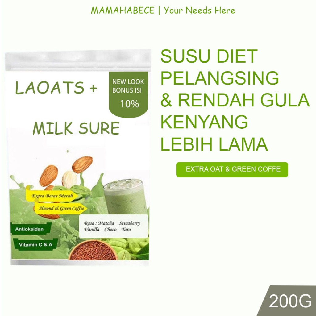 

Susu Slim Fit Diet Laoats (200G)