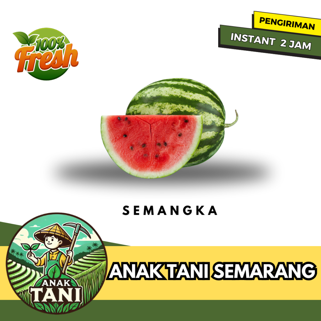 

[ANAK TANI] BUAH SEMANGKA SEGAR SIAP KIRIM INSTANT AREA SEMARANG