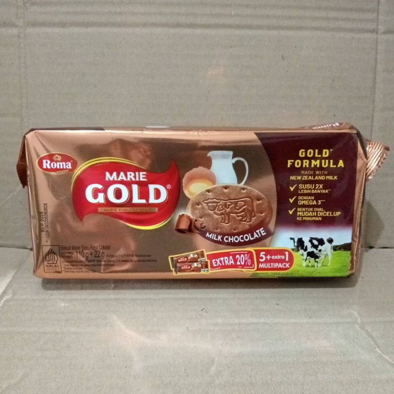 

Marie Gold Milk Chocolate Roma Isi 5 + 1 Extra