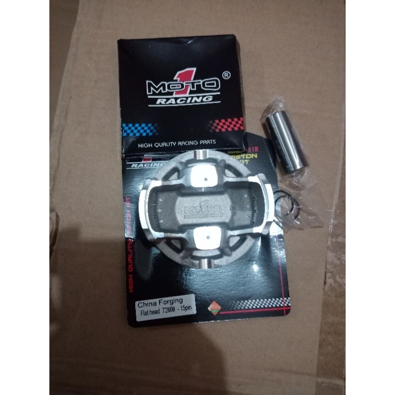 MOTO1 Piston forged 72mm pin 15/Piston 72 pen 15/Piston moto1 forged 72mm pin 15