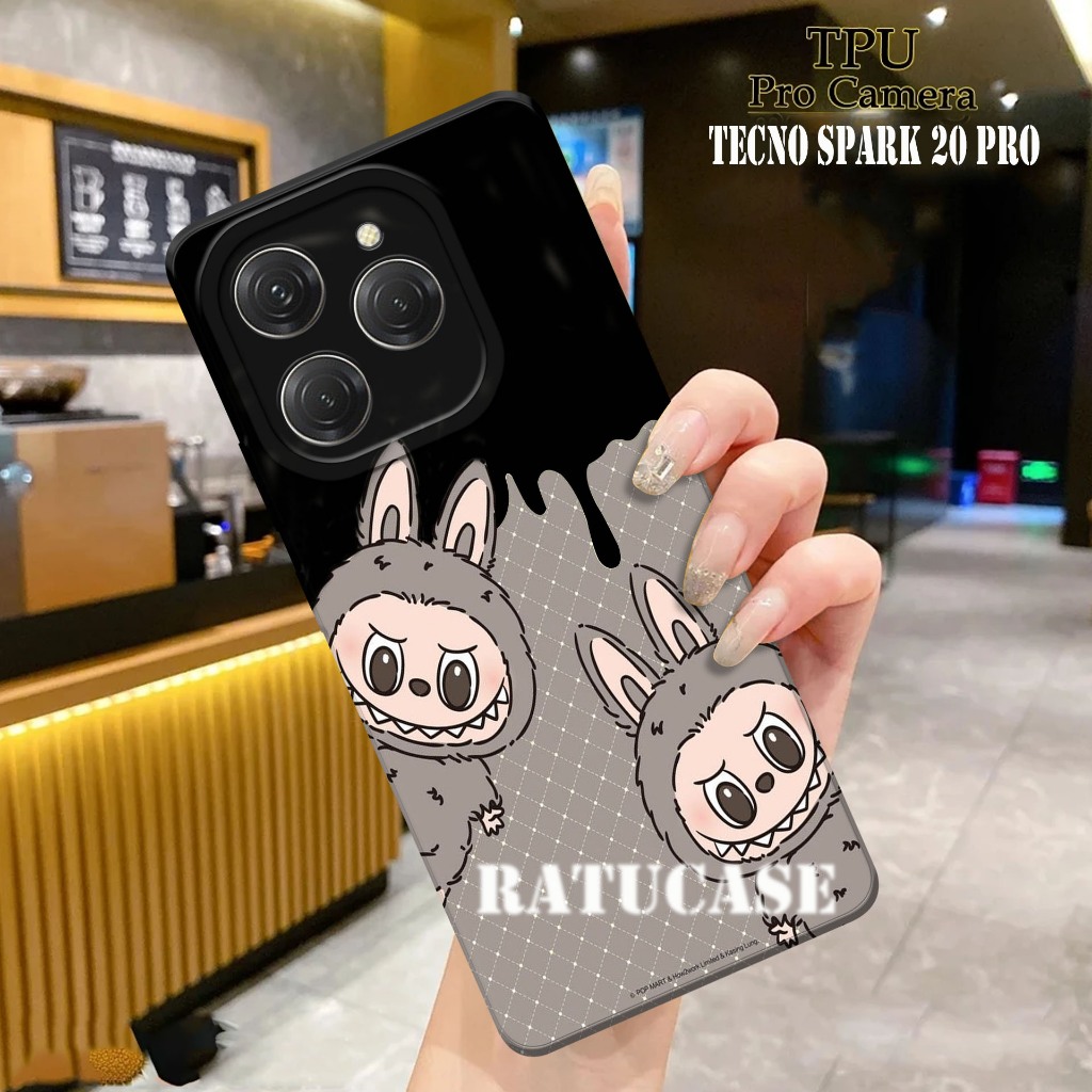 CASE TECNO SPARK 20 PRO SPARK 20 SPARK 20C - Softcase Pro Camera Tecno Spark 20 MOTIF  Case Pro Came