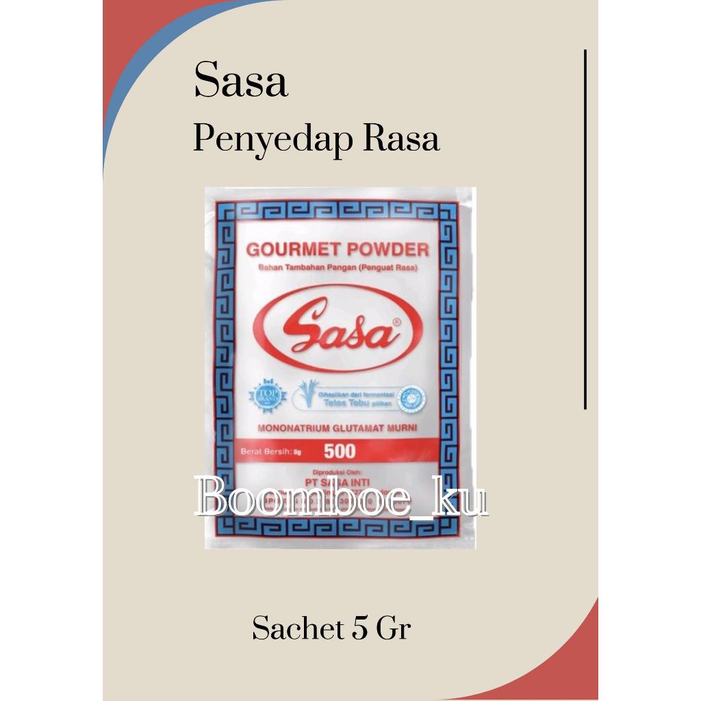 

Sasa Penyedap Rasa 5Gr