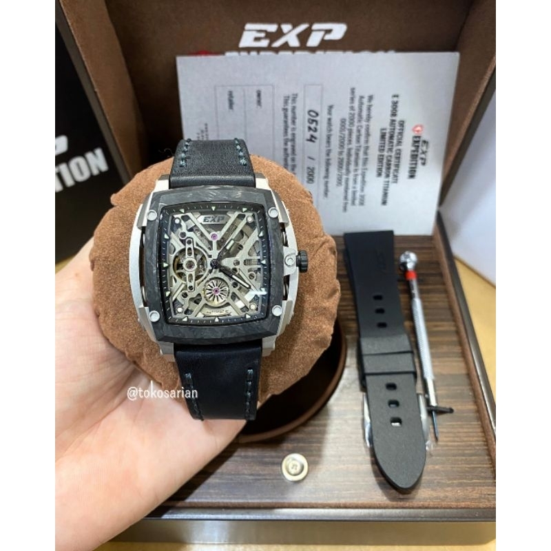 Expedition E3008M Limited Edition Original Bergaransi Jam Tangan Automatic Pria