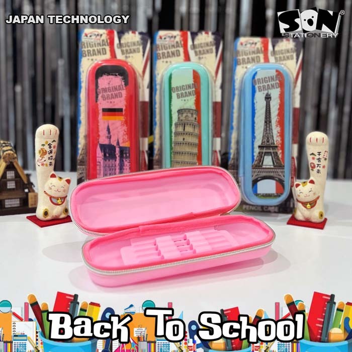 

KOTAK PENSIL DOMPET RESLETING EUROPE / TEMPAT PENSIL PLASTIK (XPM-129-B)