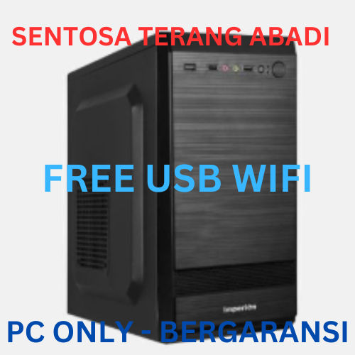 PC Rakitan Komputer Proc intel core i3 CPU Only gen 3