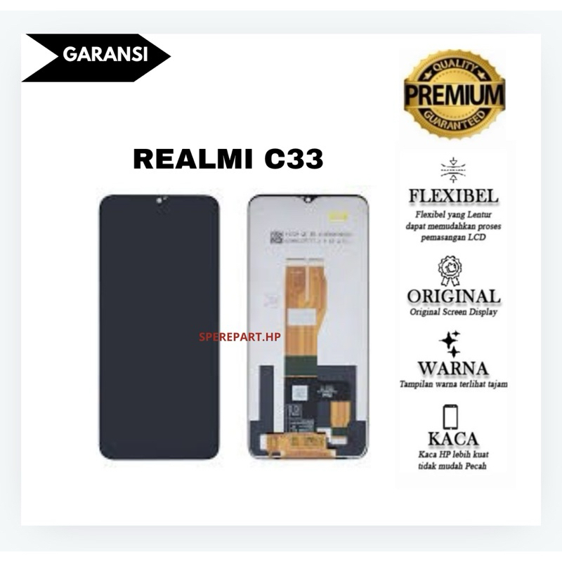 LCD TOUCHSCREEN REALMI C33 FULLSET ORIGINAL/LCD ORIGINAL REALMI C33