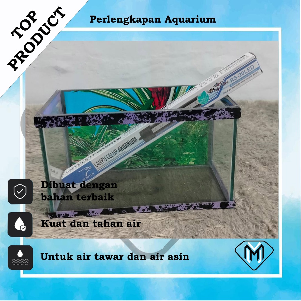 aquarium minimalis full set