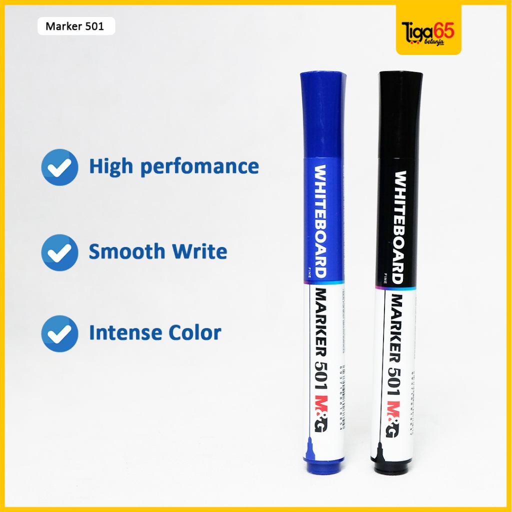 

Yds 365 M&G Spidol Whiteboard / Non Permanent / Warna Hitam Biru / Spidol Papan Tulis / Awmy2271