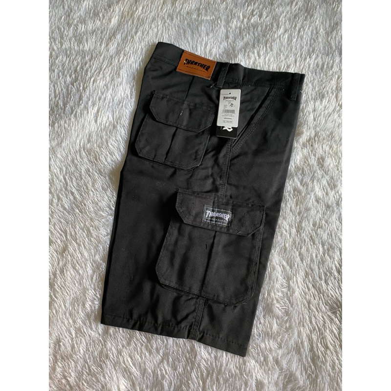 Celana Pendek Pria Cowok Cargo American Drill