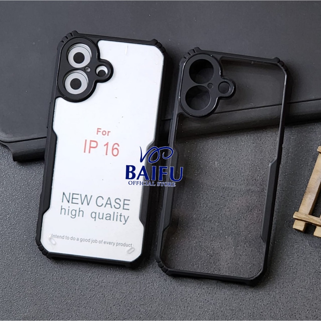 Iphone 16 Plus Iphone 16 Pro Iphone 16 Pro Max Case Fusion shockproof Transparan Casing Iphone 16 Ip