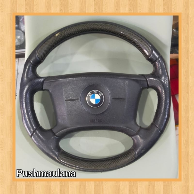 Stir Setir BMW e46 carbon kevlar victor