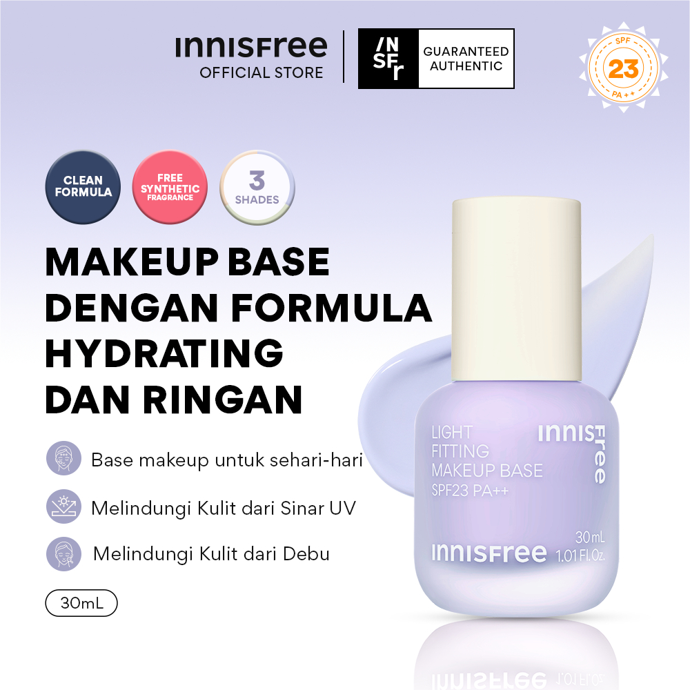 Innisfree Light Fitting Makeup Base SPF 23 PA++ 30ml
