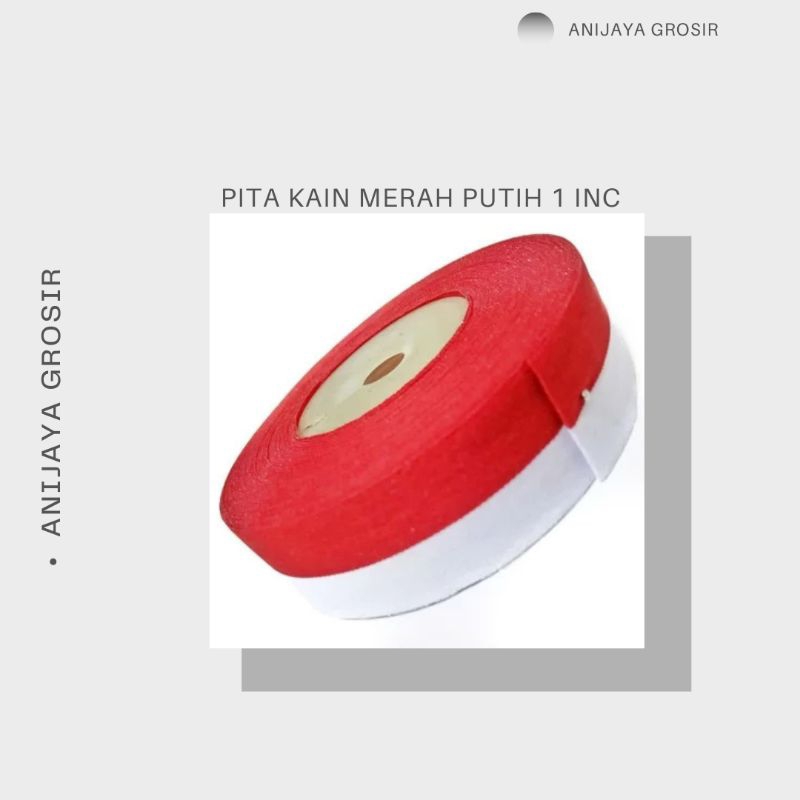 

PITA KAIN MERAH PUTIH 1 INC 1ROL