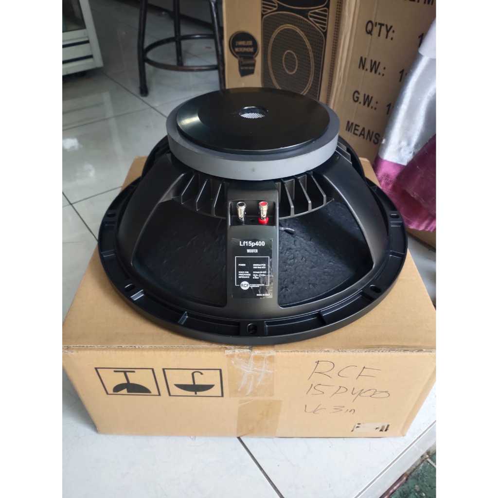 Speaker Komponen RCF 15P400 15 P400 VC 3in Low Mid 15 inchi 15in 15 inch Daun Coating Maxx 1000 Watt