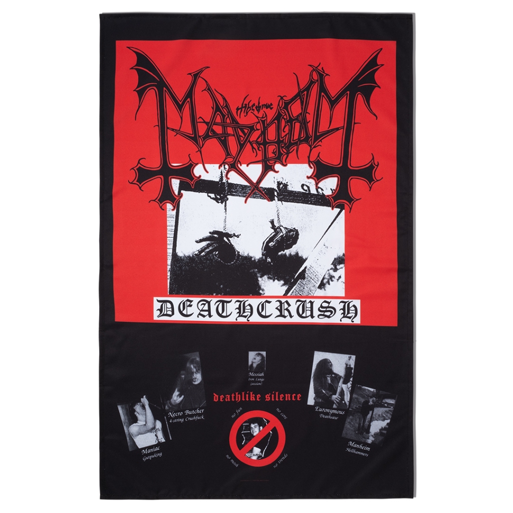 Mayhem - Deathcrush Flag / Textile Poster