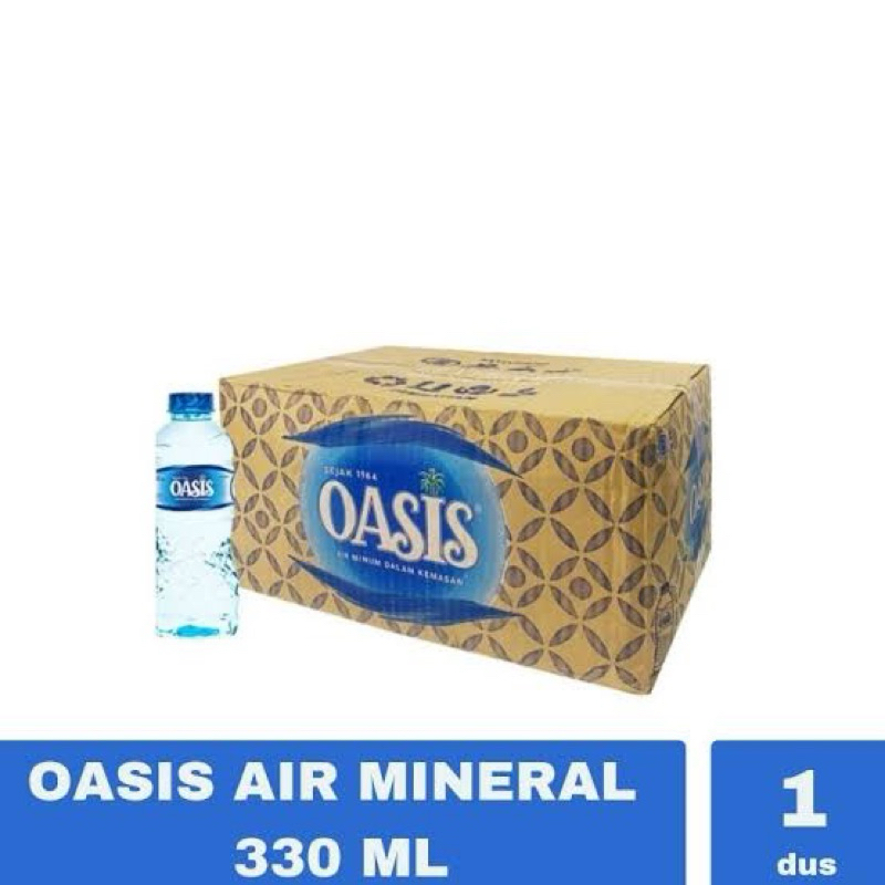 

OASIS 330 ML DUS ISI 24 BOTOL