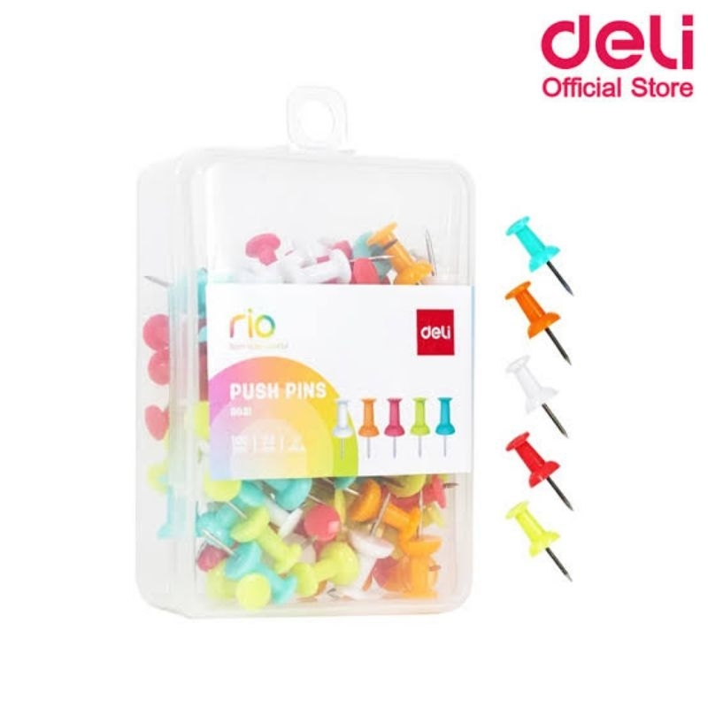 

Deli Office Consumable/Pin-Color Push Pins 23mm - E0031