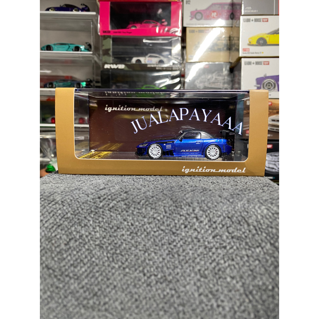 IGNITION MODEL HONDA S2000 JS RACING IGNITION MODEL RESIN JS RACING S2000 NO DIECAST IGNITION MODEL