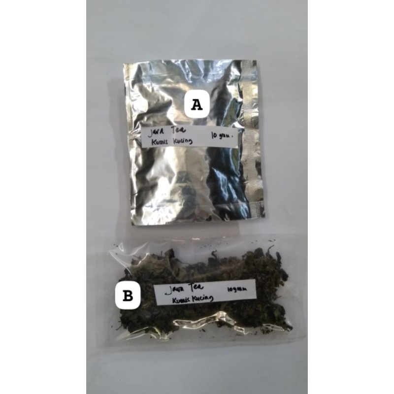 

Teh Daun Kumis Kucing Kering Orthoshipon Tea Tisani