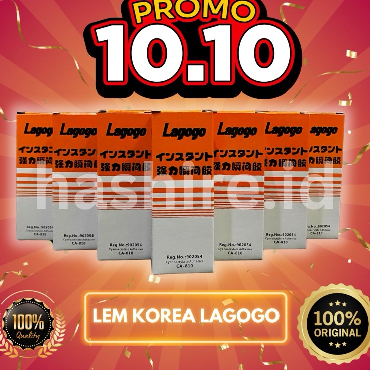 

KI3 Lem Korea Lagogo 1 Box isi 5 Pcs 1 box Lem Korea LAGOGO 1 box LEM KOREA LAGOGO