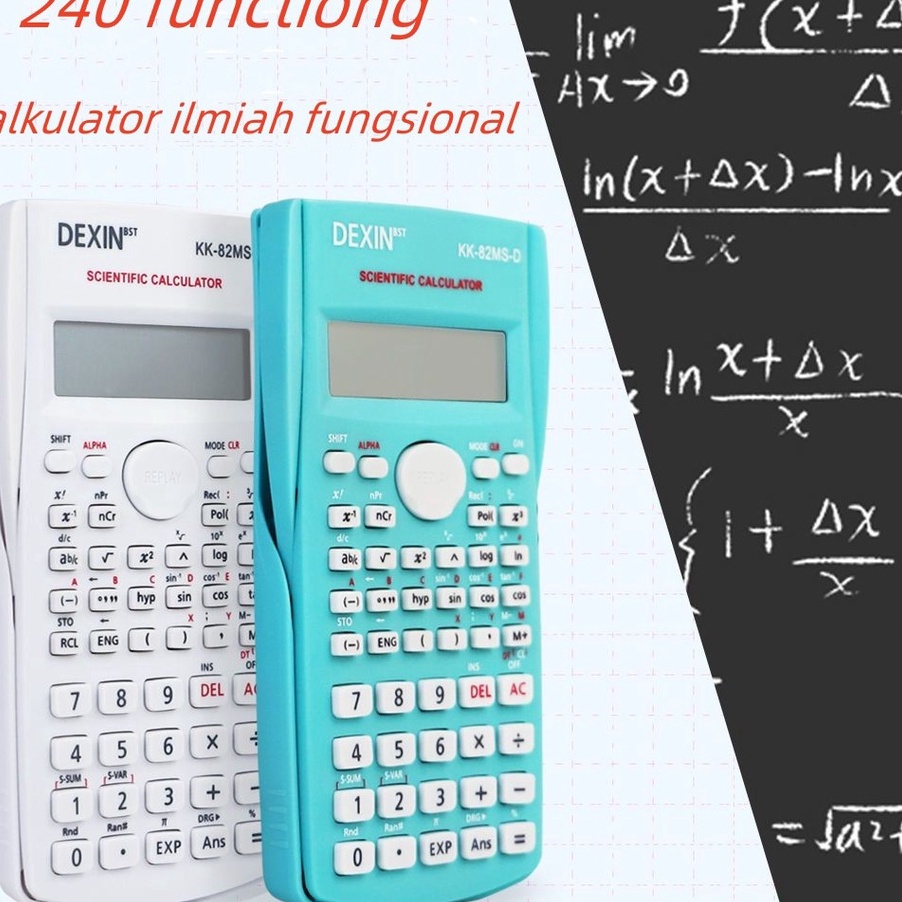 

Murah kalkulator scientific 24 fungsi dengan berbagai warna pilihan scientific calculator 24 funtions