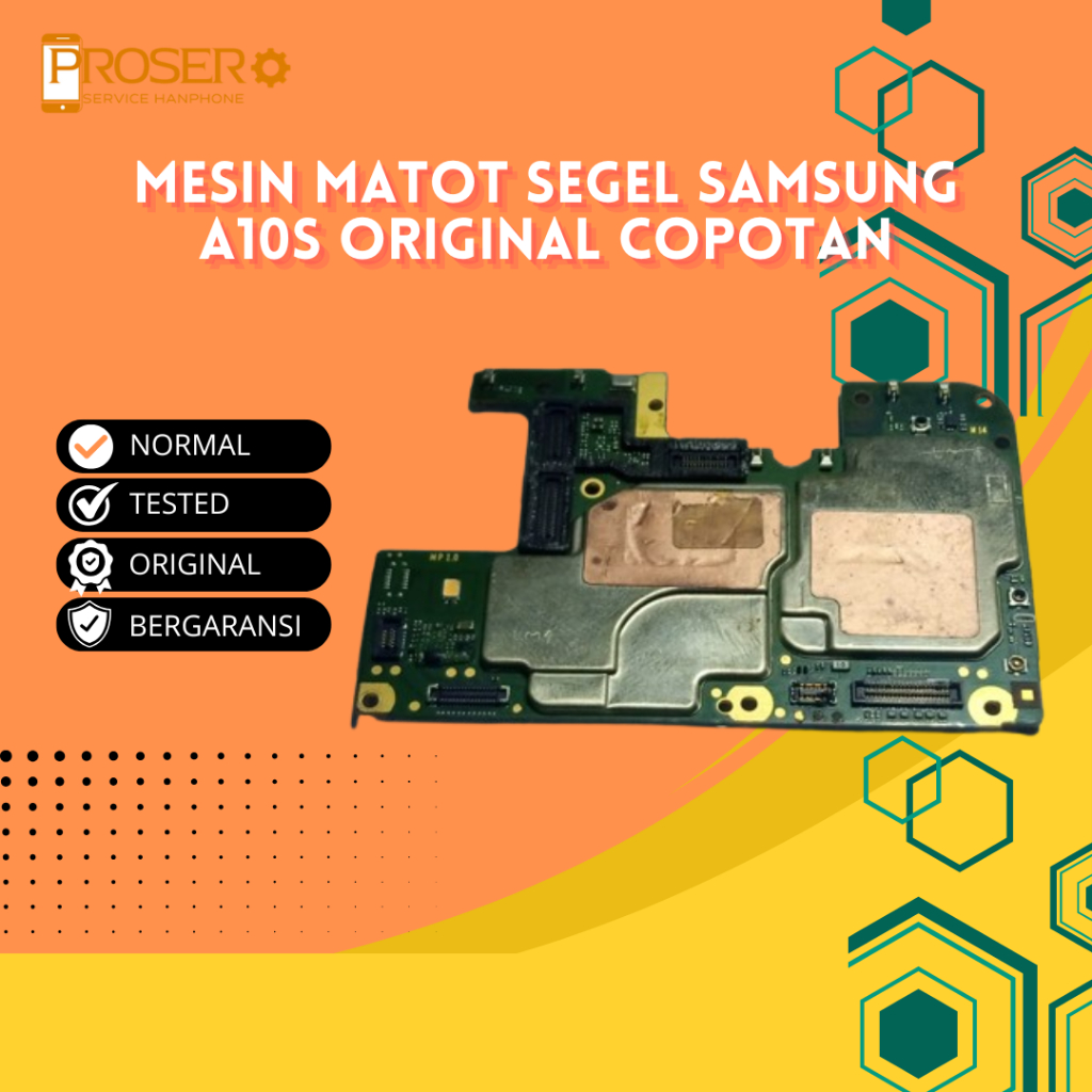 Mesin Samsung A10s  Mati Matot Segel Perawan Copotan Original