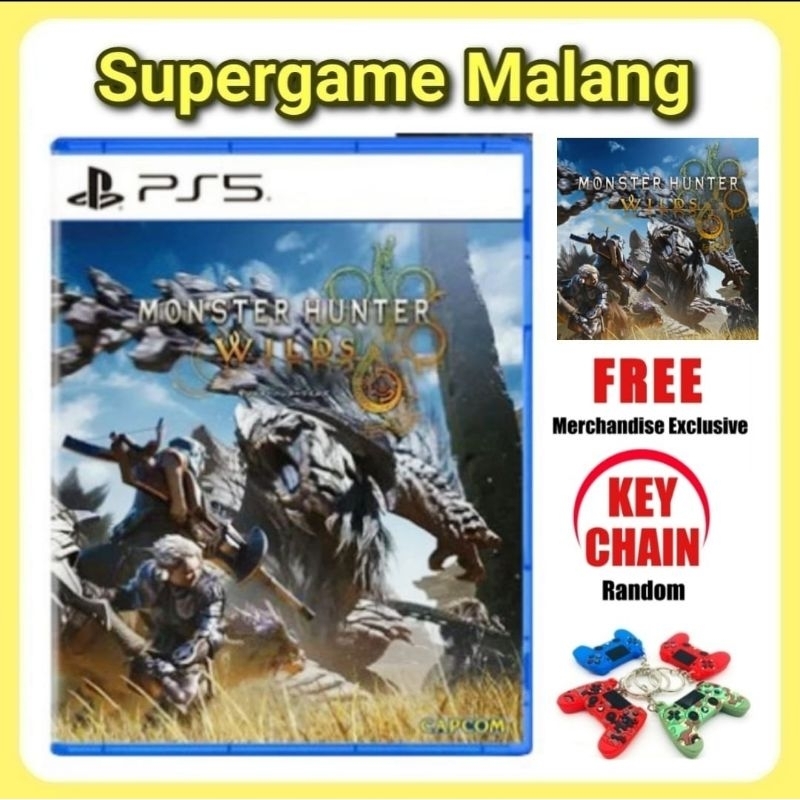 Monster Hunter Wilds PS5 Wild PS 5 Cd Game Gaming