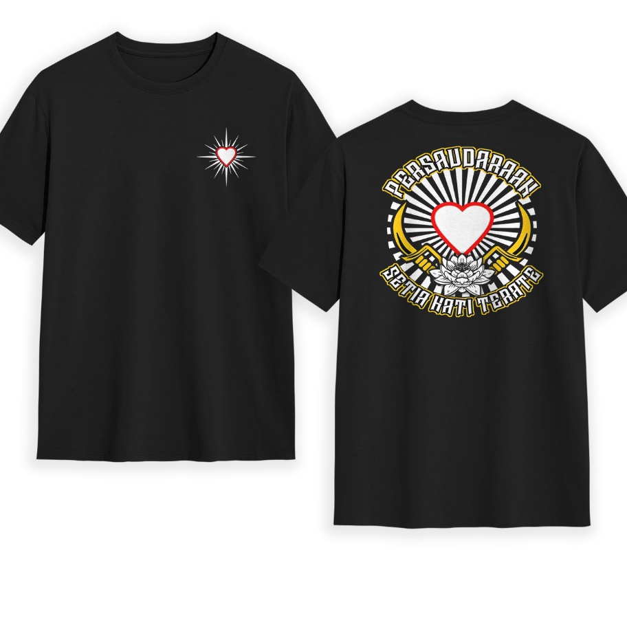 Kaos PSHT  Baju Pencak Silat 12  Kaos Dewasa Pria Wanita  Tearu Baju Psht
