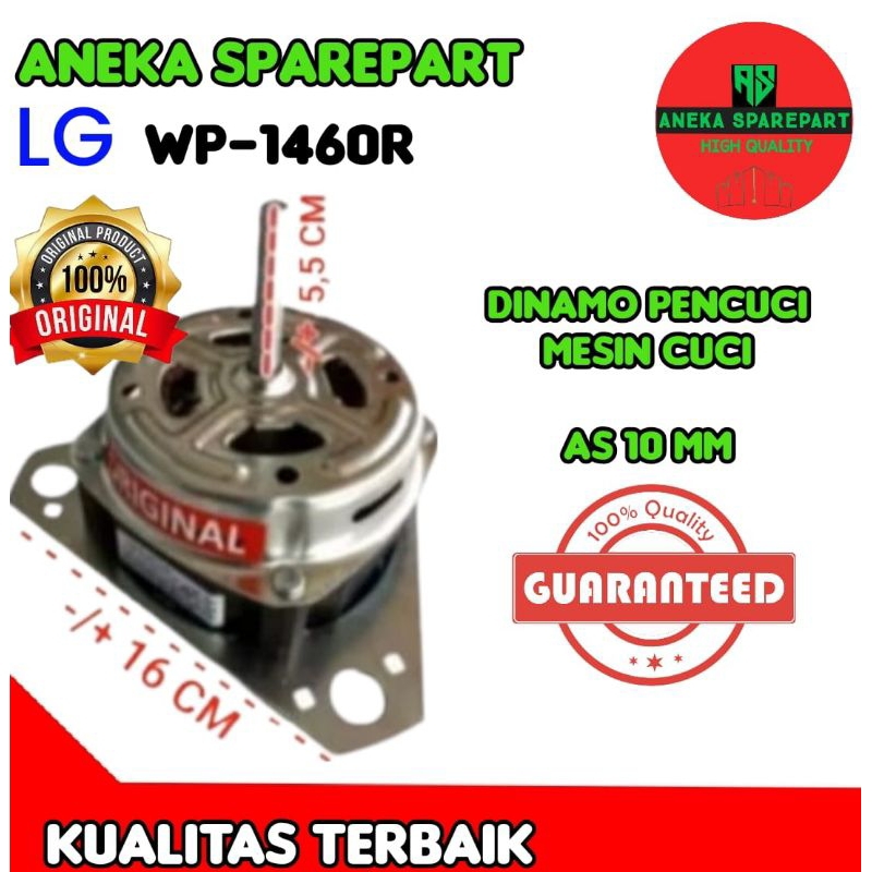 Dinamo Pencuci Mesin LG / Wash Mesin cuci LG WP-1460R
