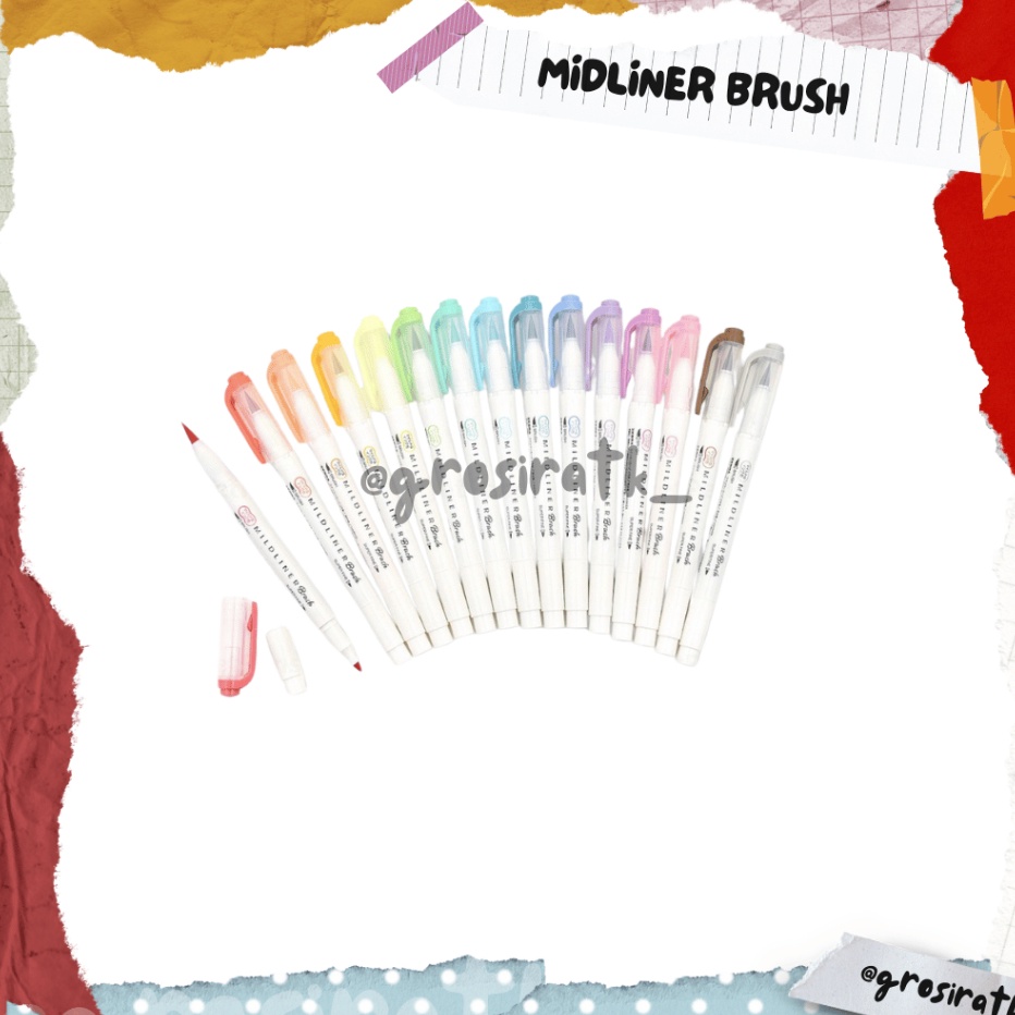 

HJ6 Zebra Mildr Brush