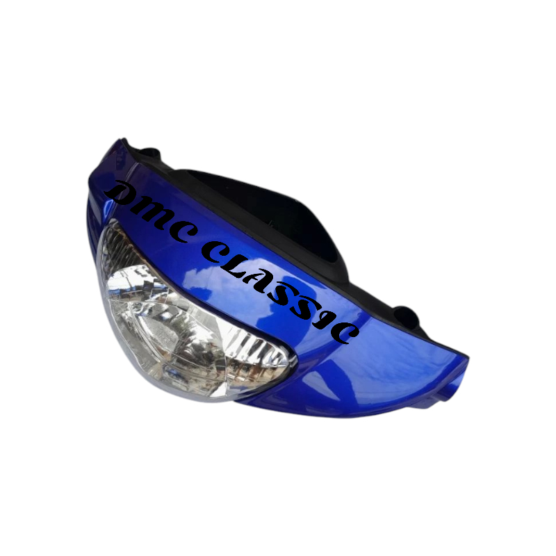 Batok kepala mio sporty biru depan belakang set reflektor lampu mio sporty