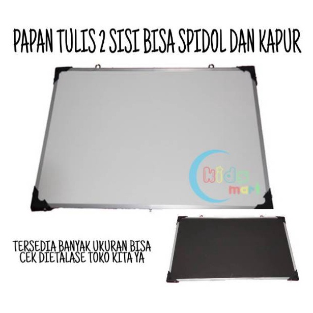 

ART T4U8 Whiteboard 4x6 papan tulis anak putih white board spidol