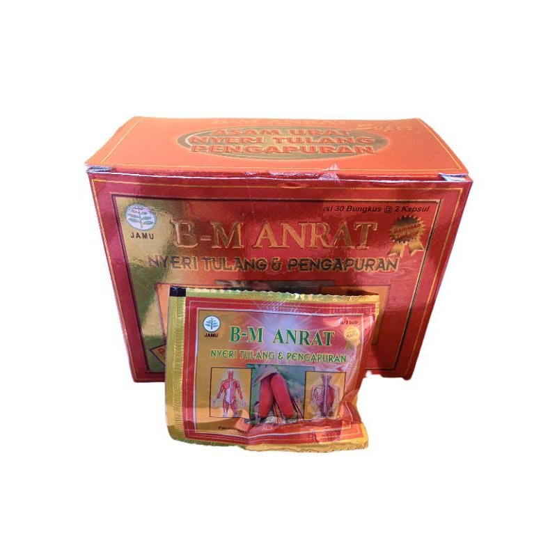 kapsul BM Anrat Original Isi 30 Sachet Buah Merah Plus Gingseng