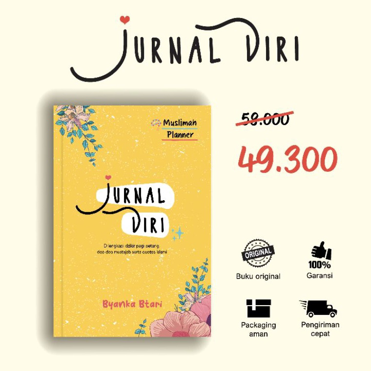 

KODE O95K Jurnal Diri Muslimah Planner