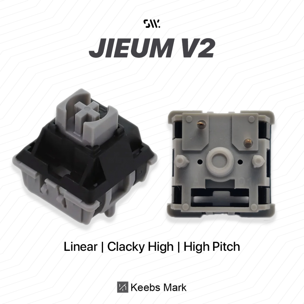 SWK JIEUM V2 Linear Switch 50g SwagKeys Mechanical Keyboard