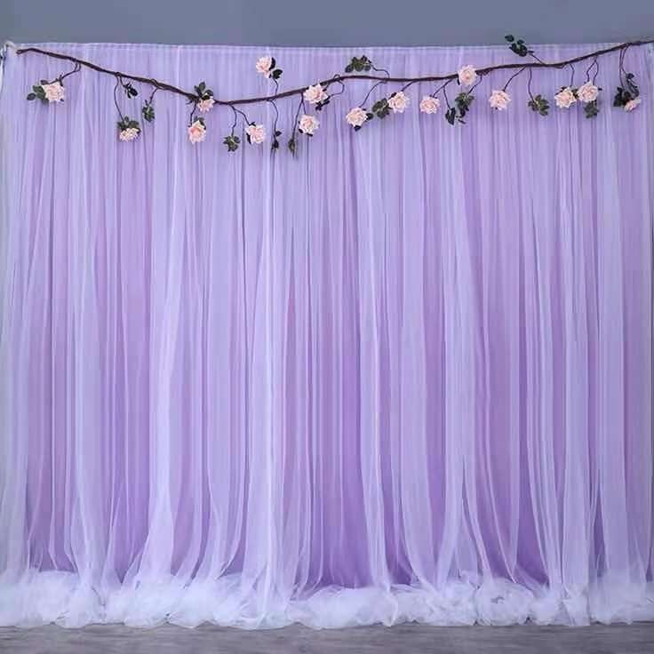 Ready Bermutu  backdrop background dekorasi ulang tahun aqiqah abutai lapis kain tile 15m