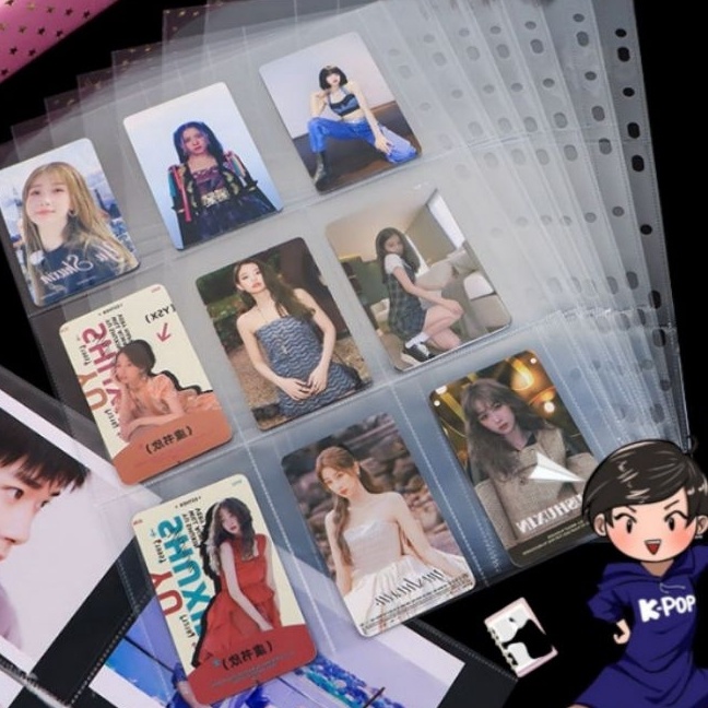 

KF7 5 lembar A4 Sleeve KPOP 1P2P3P4P6P8P9P1P Photocard Postcard All Universal Size