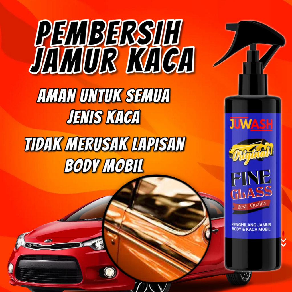Cairan Pembersih Jamur Kaca dan Body Mobil | penghilang jamur kaca dan body mobil | Obat Jamur Kaca