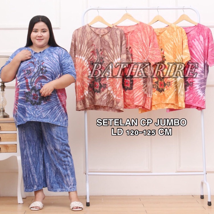 PROMOMURAH  SETELAN JUMBO SETELAN CP JUMBO KAOS ABSTRAK WANITA  Setelan cp bahan kaos  Baju tidur  S