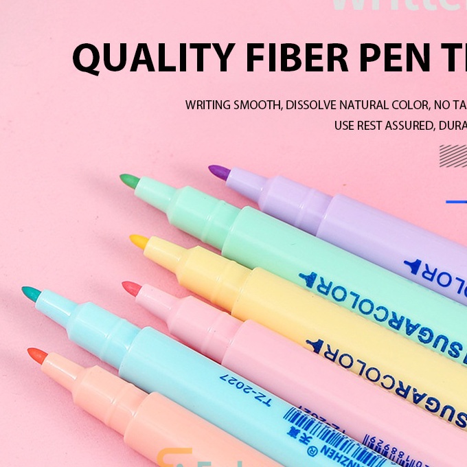 

Grosir EG 6 PCS Stabilo Berujung Ganda Spidol Hhlhter Pastel Colour Pen Journal Marker Pen Alat Tulis Replacement StabiloEghrerr