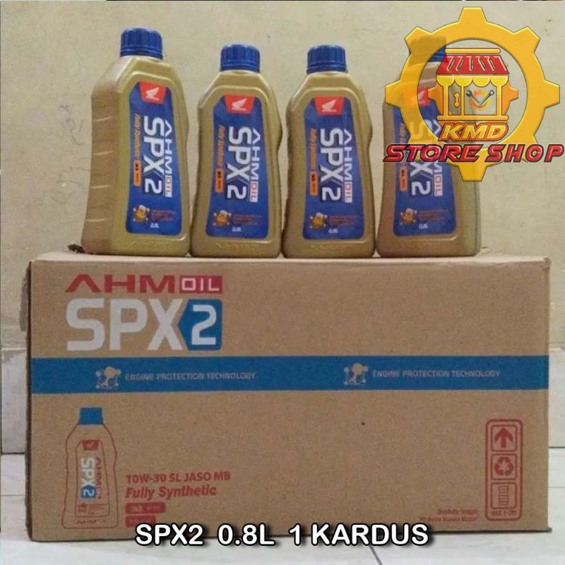 Oli SPX2 0,8L 1 Kardus | AHM Oil SPX2 0,8 Liter 1 Dus